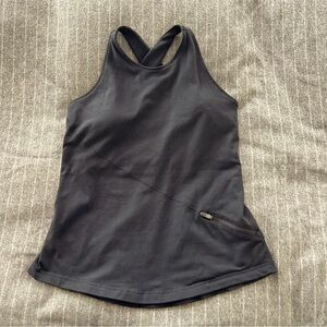 Lululemon Crossback Tank with shelf bra. Size 2
